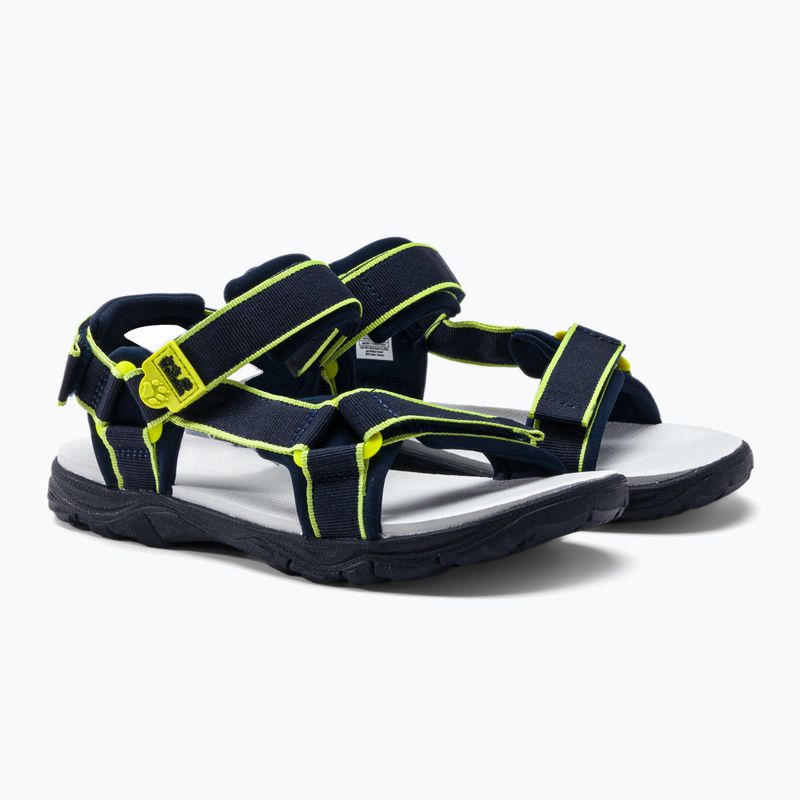 Jack Wolfskin Seven Seas 3 Kinder-Trekking-Sandalen navy blau 4040061_1176 5