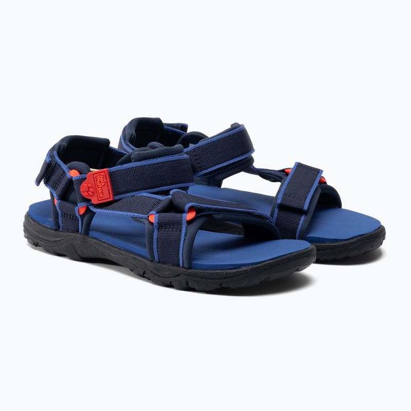 Jack Wolfskin Seven Seas 3 Kinder-Trekking-Sandalen navy blau 4040061 4