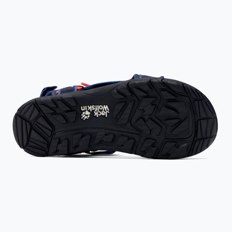 Jack Wolfskin Seven Seas 3 Kinder-Trekking-Sandalen navy blau 4040061 5