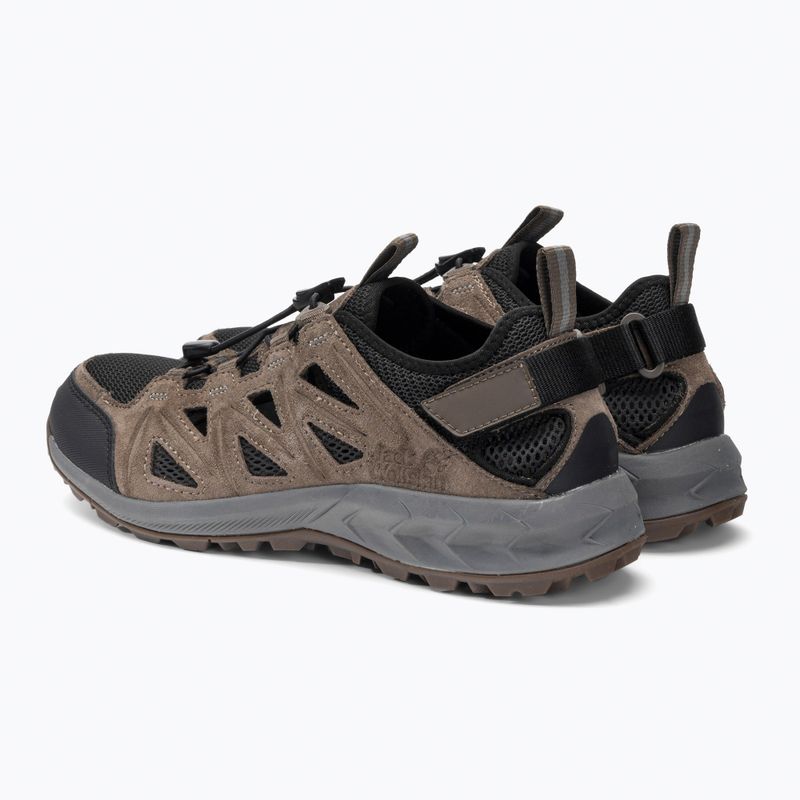 Jack Wolfskin Herren-Trekkingstiefel Woodland 2 Hybrid Low braun 4051301 3