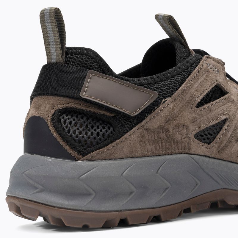 Jack Wolfskin Herren-Trekkingstiefel Woodland 2 Hybrid Low braun 4051301 8