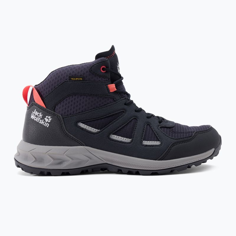 Jack Wolfskin Damen-Trekkingstiefel Woodland 2 Texapore navy blau 4051331_1207 2