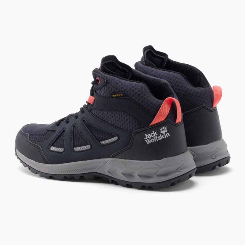 Jack Wolfskin Damen-Trekkingstiefel Woodland 2 Texapore navy blau 4051331_1207 3