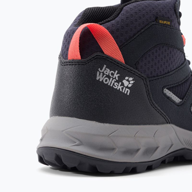 Jack Wolfskin Damen-Trekkingstiefel Woodland 2 Texapore navy blau 4051331_1207 7