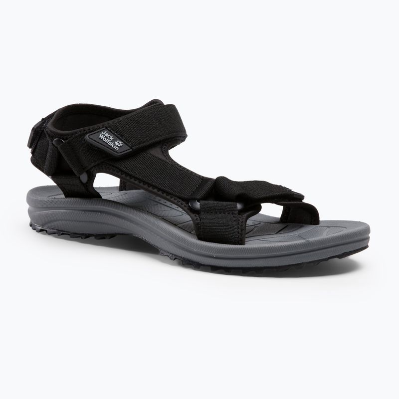 Jack Wolfskin Wave Breaker Herren Trekkingsandalen schwarz 4052011_6000