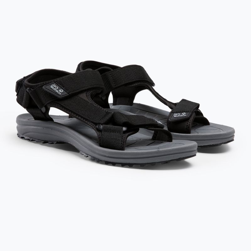 Jack Wolfskin Wave Breaker Herren Trekkingsandalen schwarz 4052011_6000 4