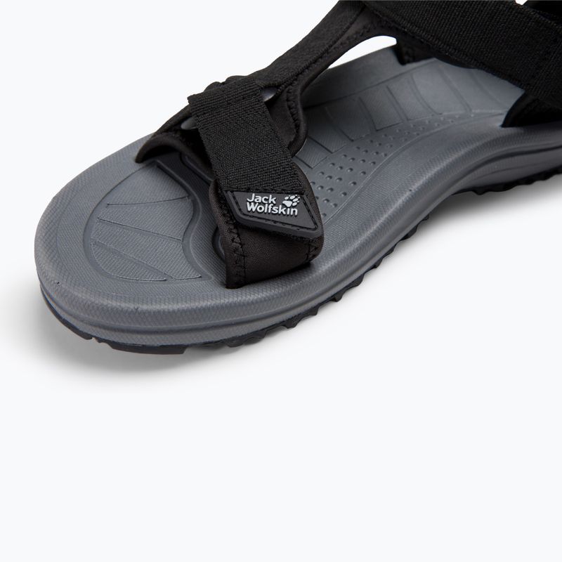 Jack Wolfskin Wave Breaker Herren Trekkingsandalen schwarz 4052011_6000 7