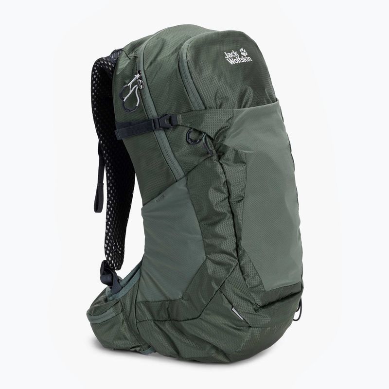 Jack Wolfskin Crosstrail ST 22 l grüner Wanderrucksack 2009562_4311 3