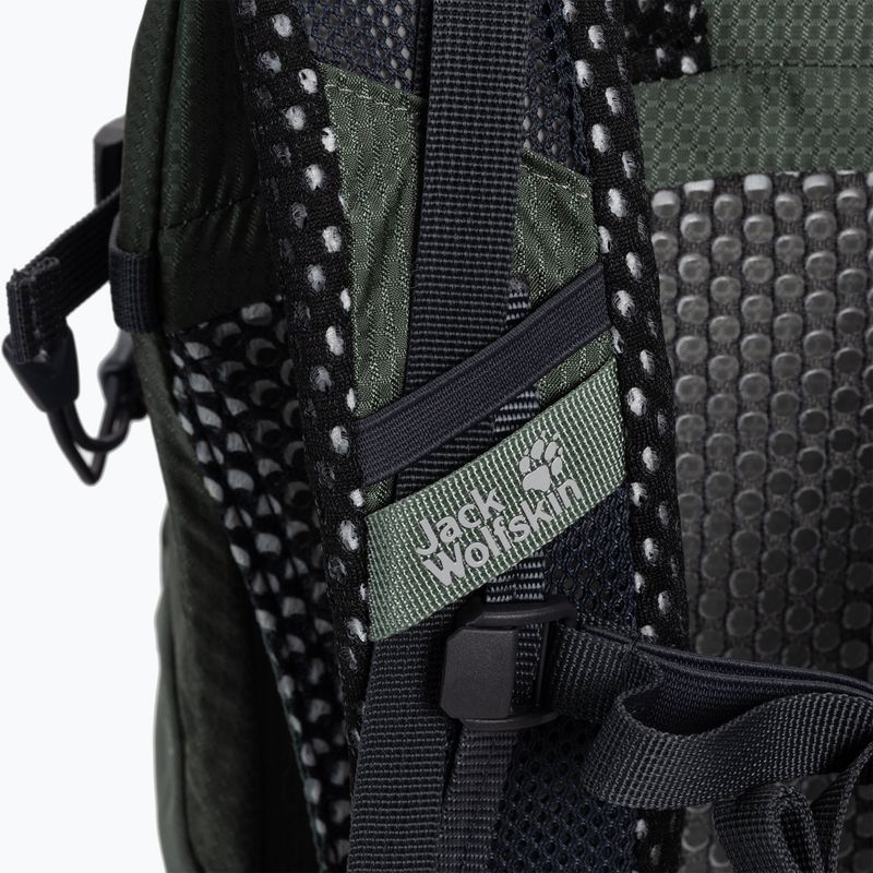 Jack Wolfskin Crosstrail ST 22 l grüner Wanderrucksack 2009562_4311 6