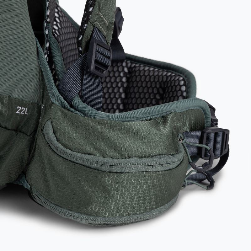 Jack Wolfskin Crosstrail ST 22 l grüner Wanderrucksack 2009562_4311 7
