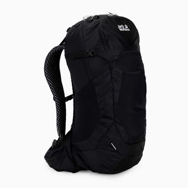 Jack Wolfskin Crosstrail 22 ST Wanderrucksack schwarz 2009562_6000_OS 3
