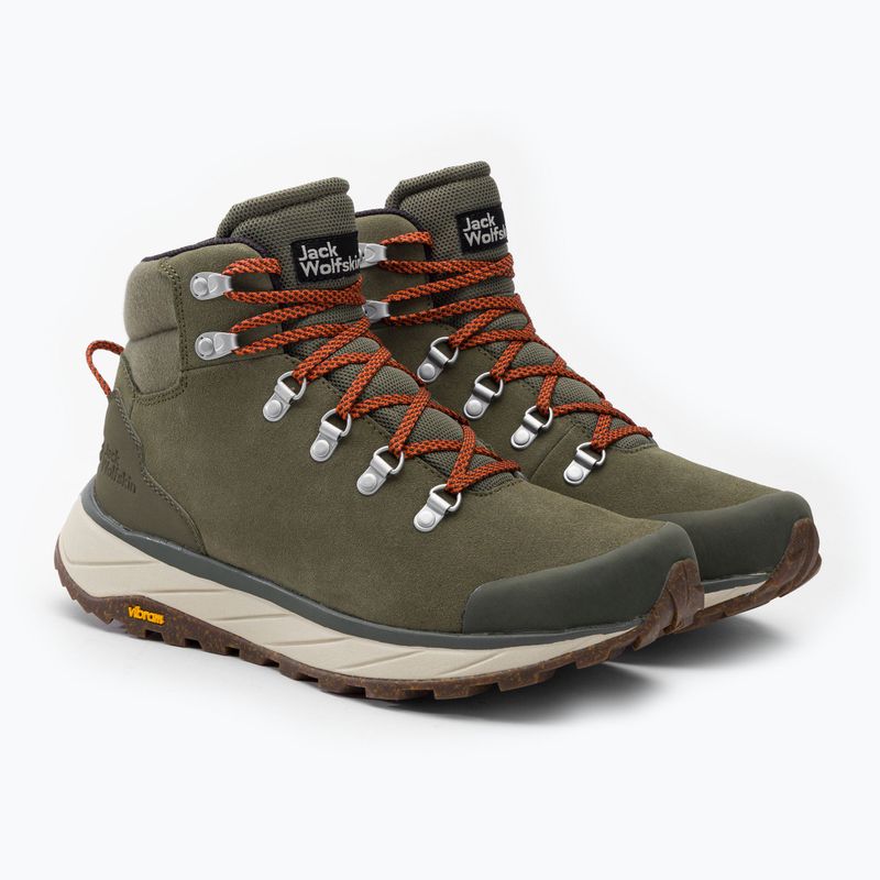 Jack Wolfskin Herren Terraventure Urban Mid Trekking Stiefel grün 4053561 4