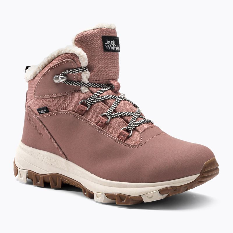 Damen-Trekkingstiefel Jack Wolfskin Everquest Texapore Mid rosa 4053581