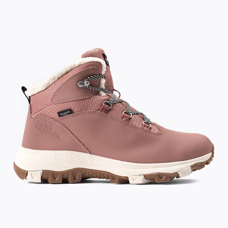 Damen-Trekkingstiefel Jack Wolfskin Everquest Texapore Mid rosa 4053581 2