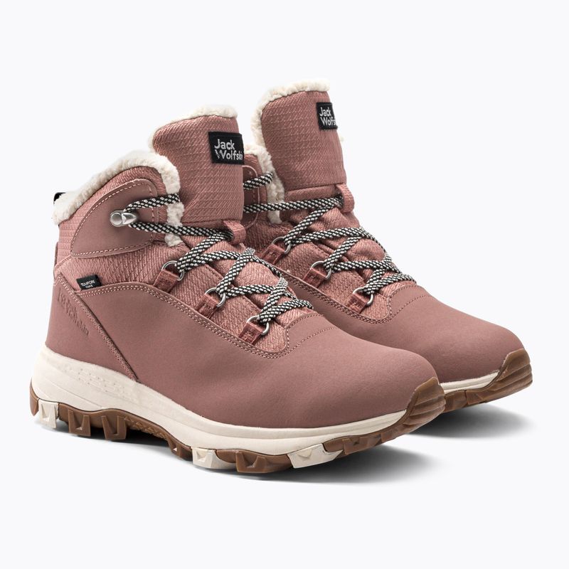 Damen-Trekkingstiefel Jack Wolfskin Everquest Texapore Mid rosa 4053581 5