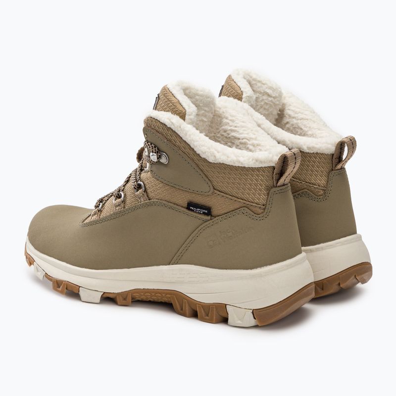 Trekkingschuhe Damen Jack Wolfskin Everquest Texapore Mid beige 453581_5227 3