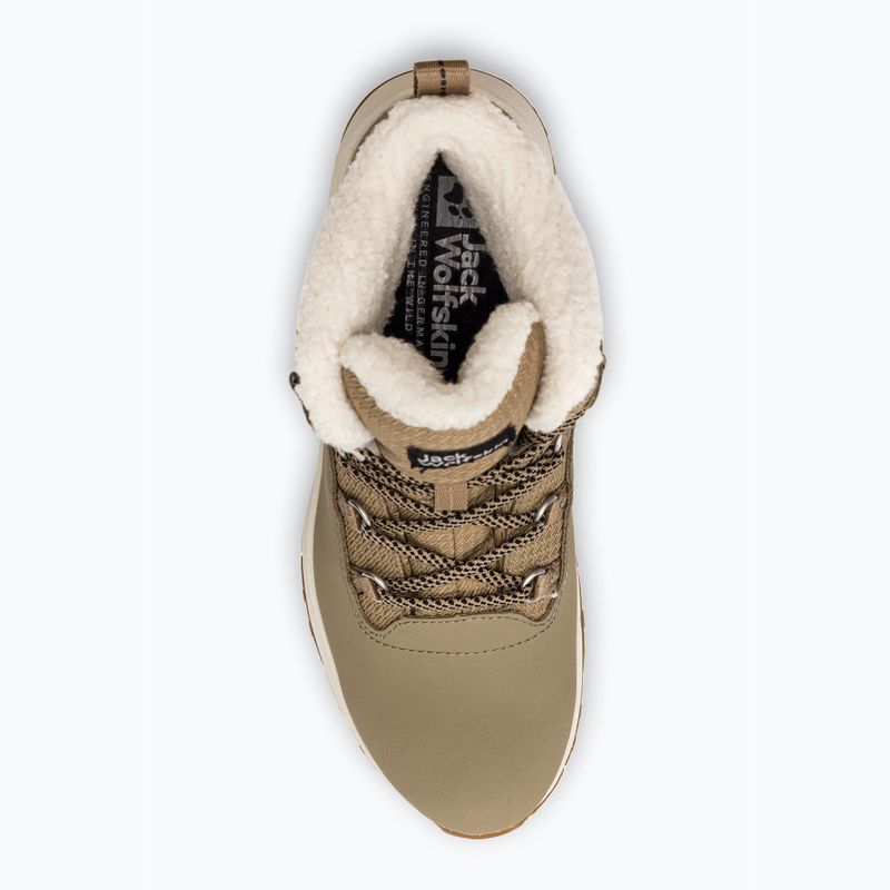 Trekkingschuhe Damen Jack Wolfskin Everquest Texapore Mid beige 453581_5227 6