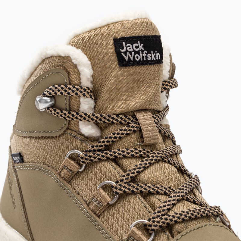 Trekkingschuhe Damen Jack Wolfskin Everquest Texapore Mid beige 453581_5227 9