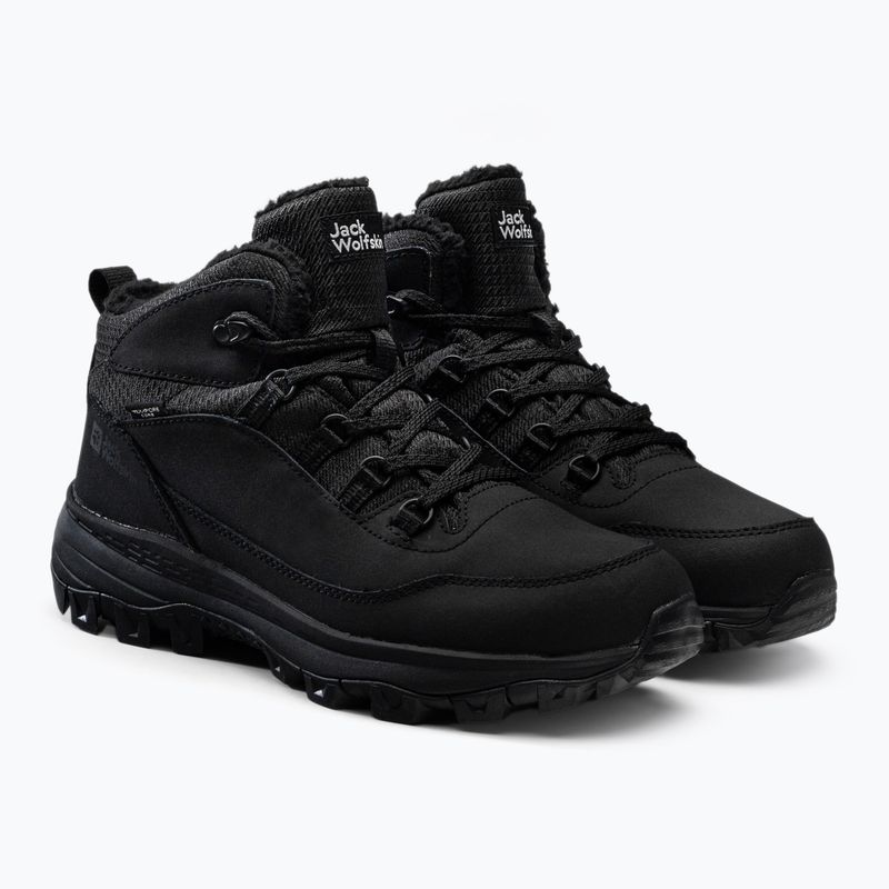 Jack Wolfskin Herren Everquest Texapore Mid Trekking Stiefel schwarz 4053611 5