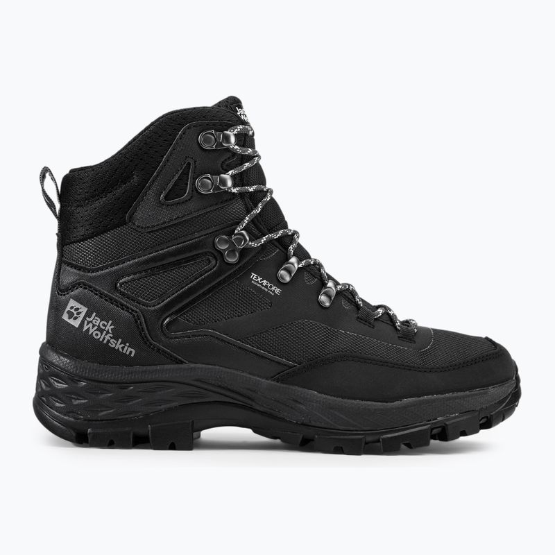 Jack Wolfskin Herren Rebellion Guide Texapore Mid Trekking Stiefel schwarz 4053791 2