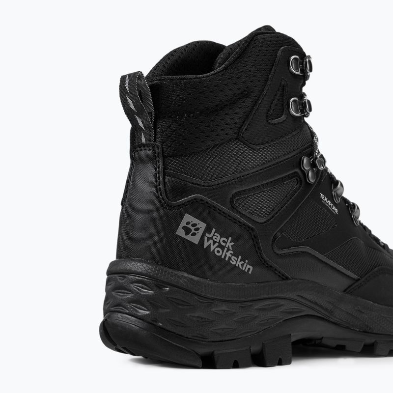 Jack Wolfskin Herren Rebellion Guide Texapore Mid Trekking Stiefel schwarz 4053791 8