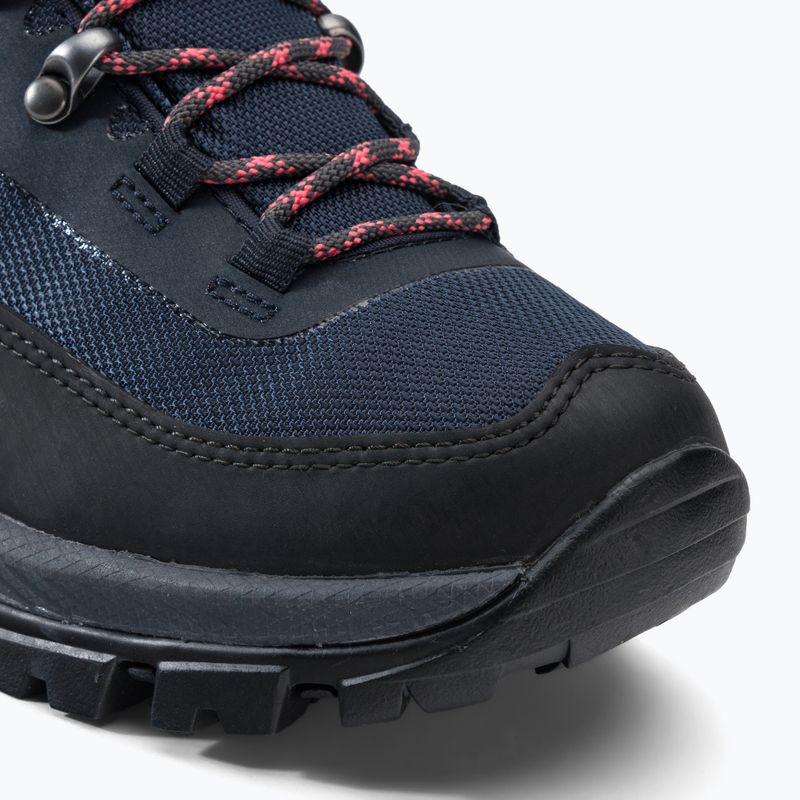 Jack Wolfskin Damen-Trekkingstiefel Rebellion Guide Texapore Mid schwarz-blau 4053801 7