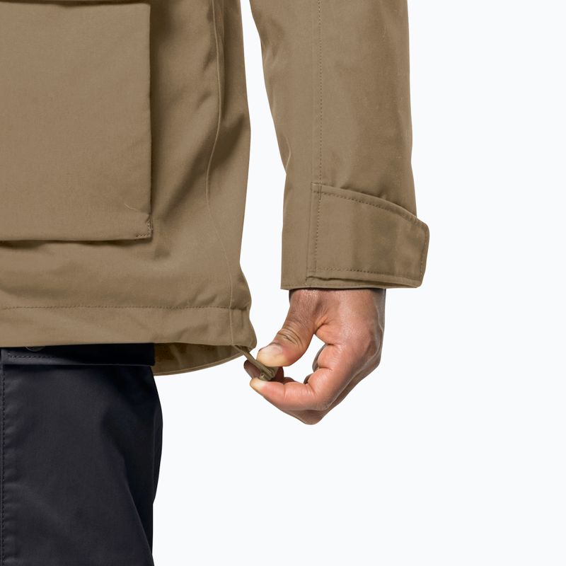 Jack Wolfskin Herren Daunenjacke Glacier Canyon Parka braun 1107674_5136 6
