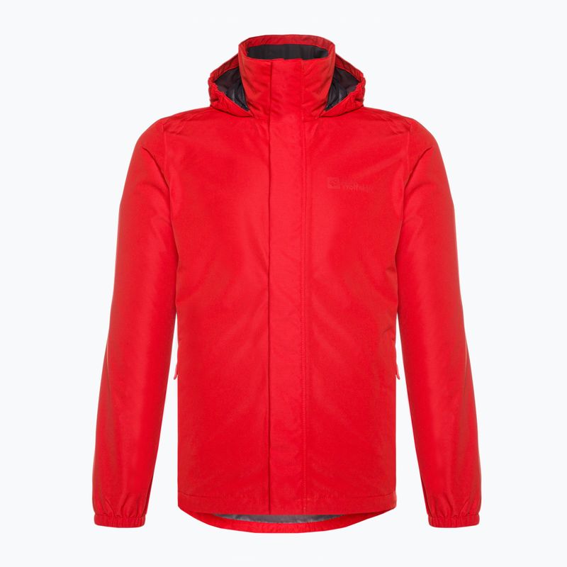 Jack Wolfskin Herren Stormy Point 2L Regenjacke rot 1111142_2206 4