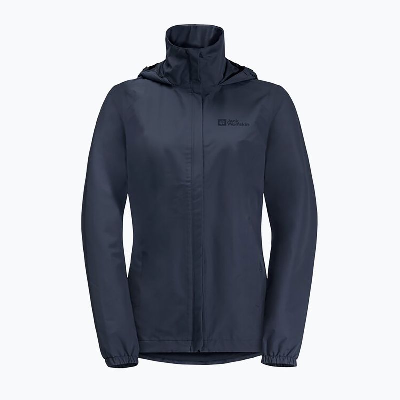 Jack Wolfskin Damen Stormy Point 2L Regenjacke navy blau 1111202 5