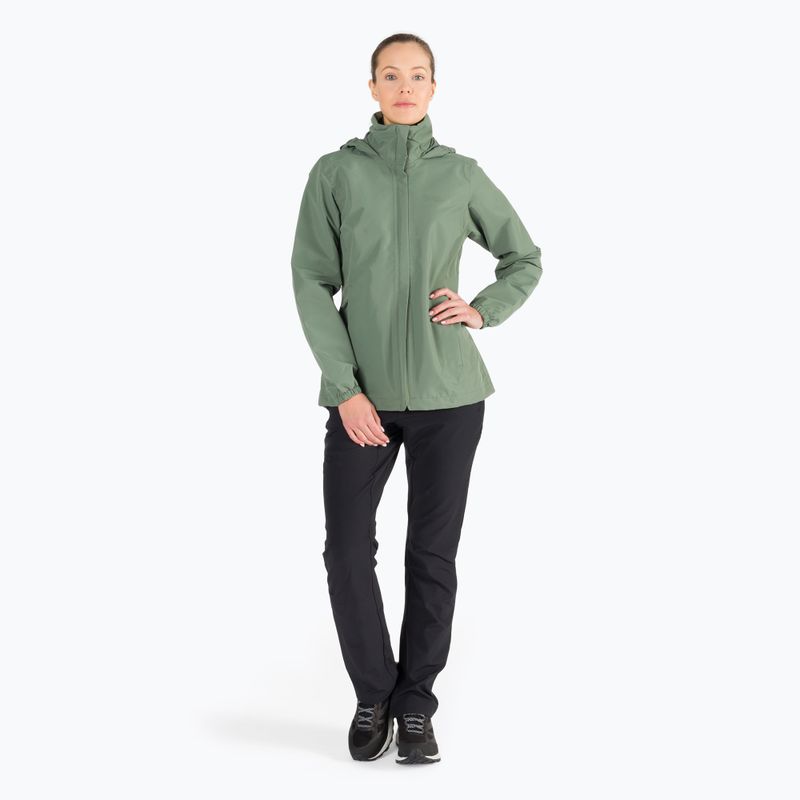 Jack Wolfskin Damen Stormy Point 2L Regenjacke grün 1111202_4311 2