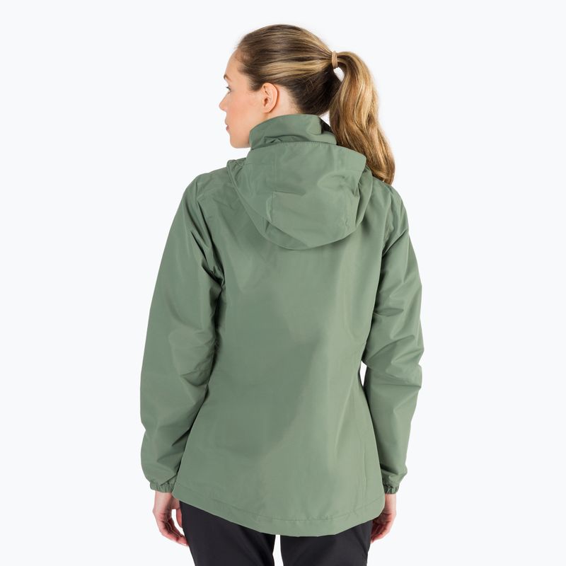 Jack Wolfskin Damen Stormy Point 2L Regenjacke grün 1111202_4311 4