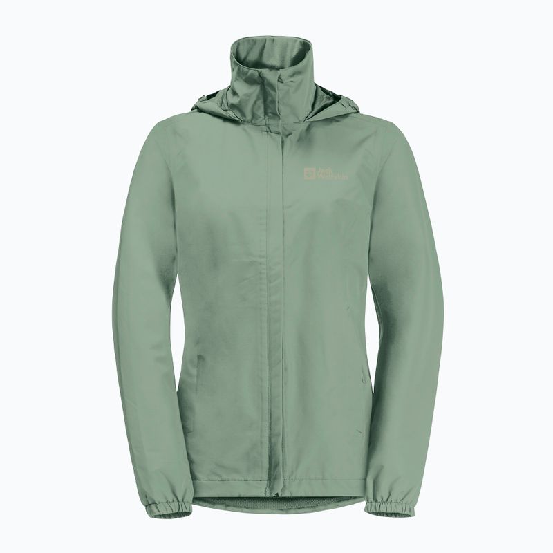 Jack Wolfskin Damen Stormy Point 2L Regenjacke grün 1111202_4311 8