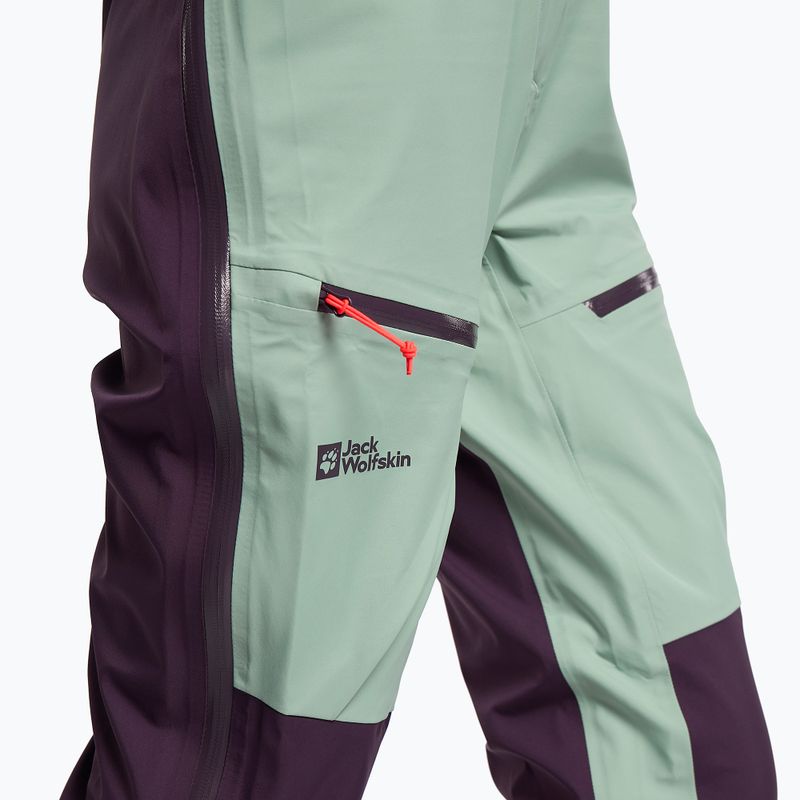 Jack Wolfskin Damen Alpspitze 3L Skihose grün 1115211 6