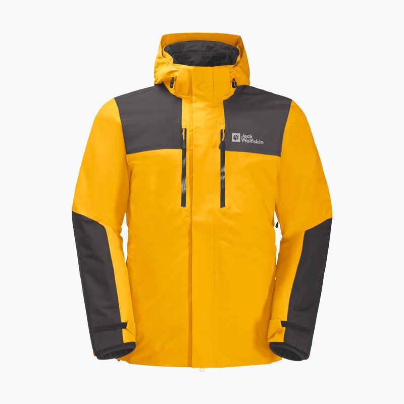 Jack Wolfskin Herren Regenjacke Jasper gelb 1115261_3802_002 9