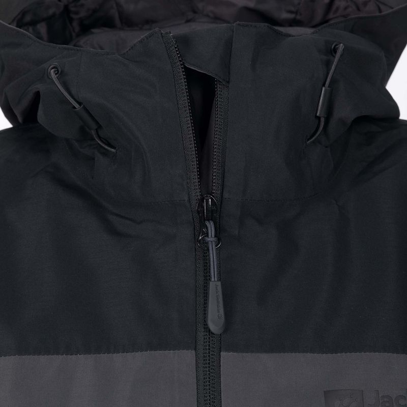 Jack Wolfskin Herren Regenjacke Glaabach schwarz 1115291_6000_006 14