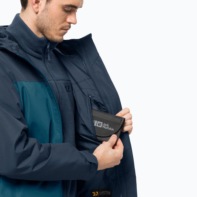Jack Wolfskin Herren Regenjacke Taubenberg blau 1115311_4133_006 7