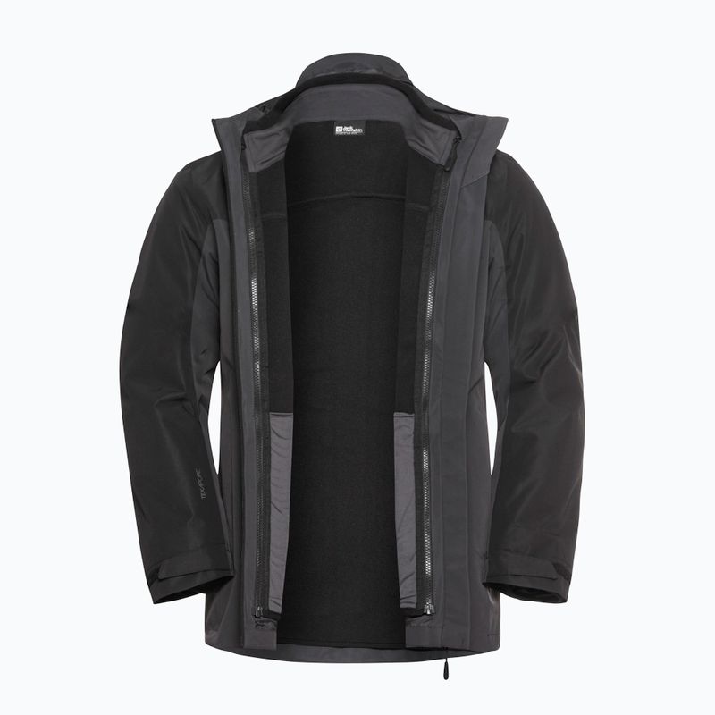 Jack Wolfskin Herren 3in1 Jacke Taubenberg 3In1 phantom 7