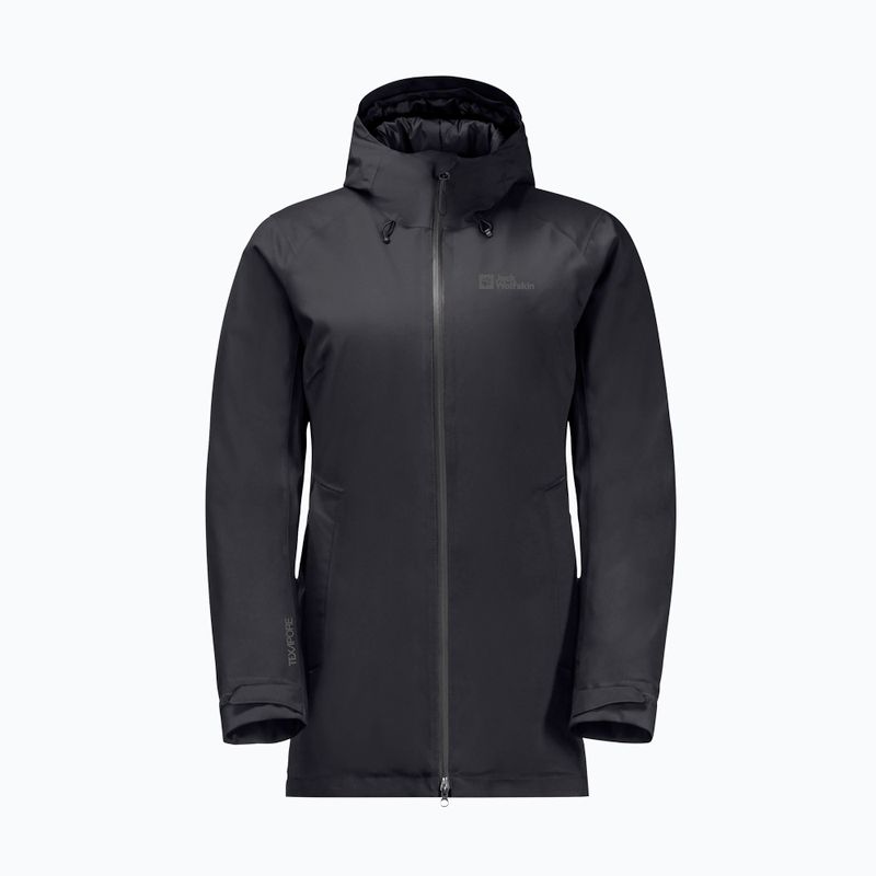 Jack Wolfskin Damen Winterjacke Stirnberg Ins schwarz 6
