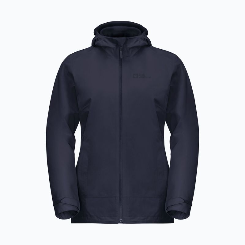 Jack Wolfskin Women's Moonrise 3In1 Jacke Nachtblau 9
