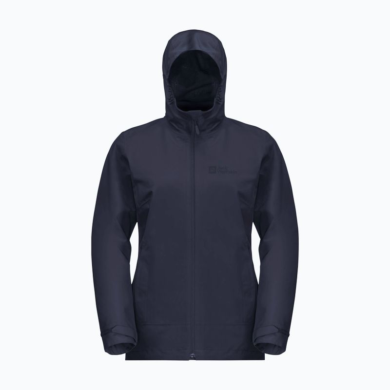 Jack Wolfskin Women's Moonrise 3In1 Jacke Nachtblau 10