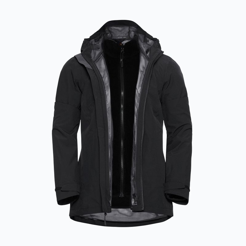 Damen 3in1 Jack Wolfskin Moonrise 3In1 Jacke schwarz 14