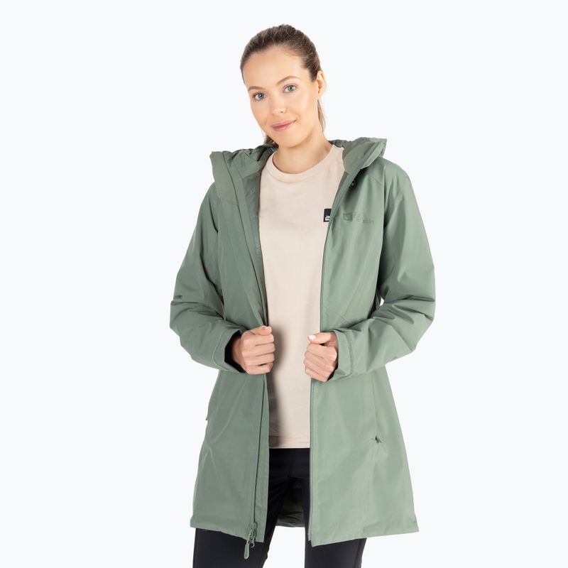 Jack Wolfskin Damen Daunenjacke Heidelstein Ins grün 1115681_4311 7