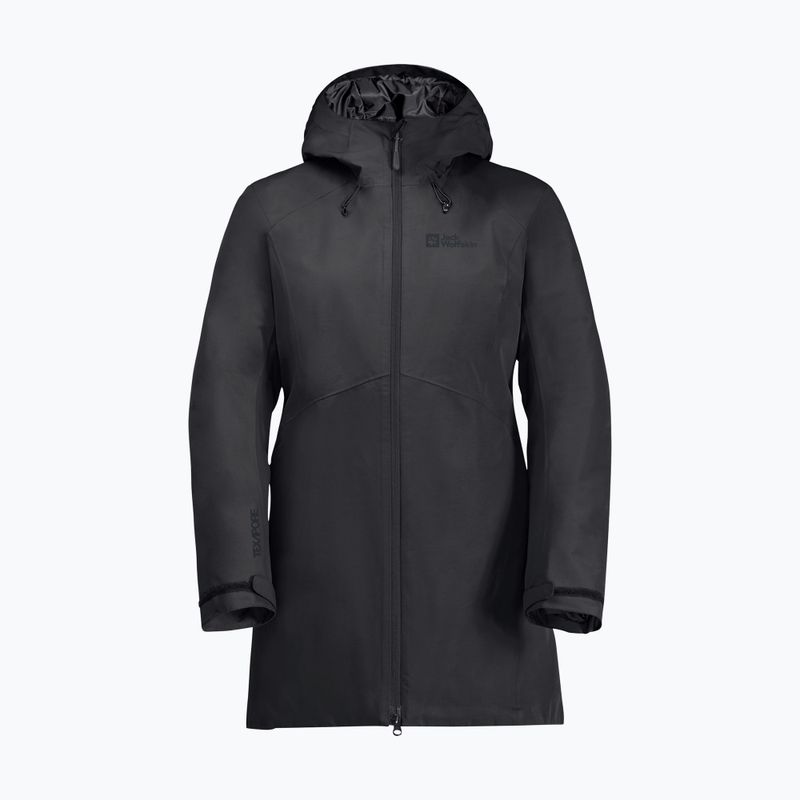 Jack Wolfskin Damen Daunenjacke Heidelstein Ins schwarz 1115681_6000 4