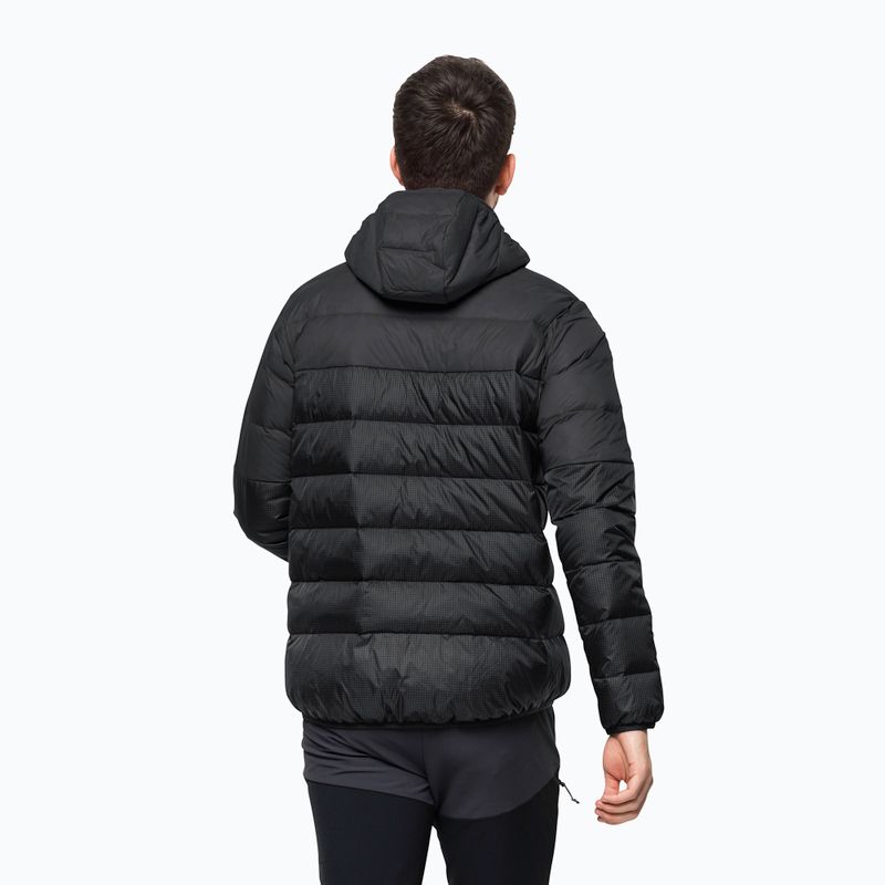 Jack Wolfskin Herren Daunenjacke Dna Tundra Down Hoody schwarz 1206612_6350_006 2