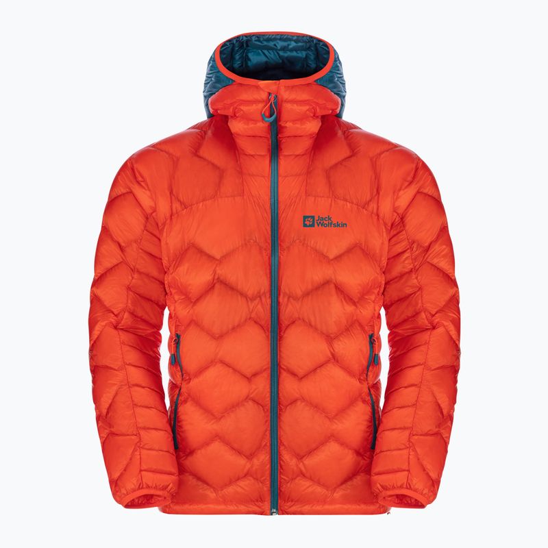 Jack Wolfskin Herren Alpspitze Down Hoody Skit Jacke orange 1206771_3017 7