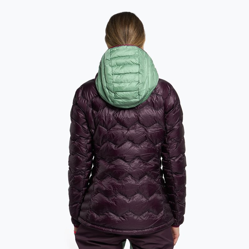 Jack Wolfskin Damen Alpspitze Down Hoody Skijacke lila 1206791_2042 4