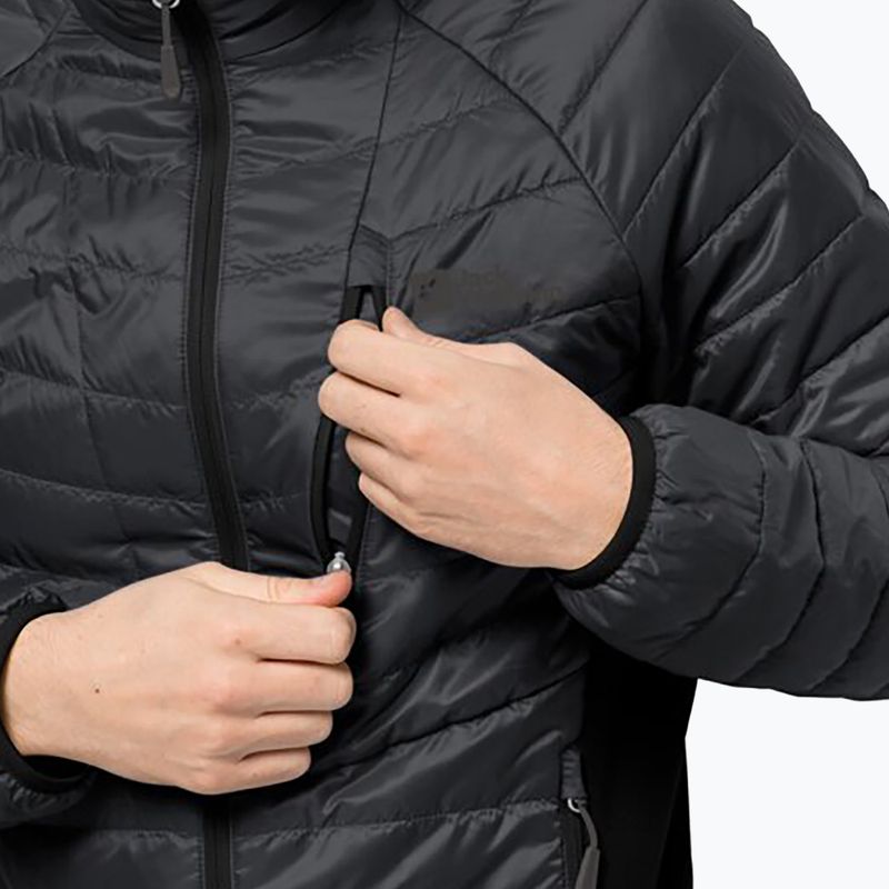 Jack Wolfskin Routeburn Pro Ins Herren Daunenjacke schwarz 1206861 3