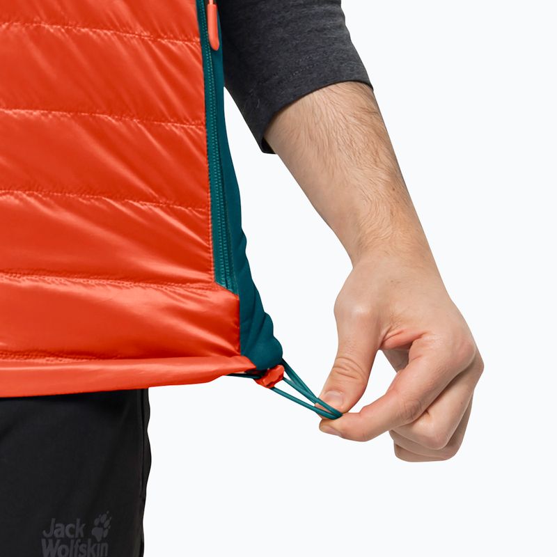 Jack Wolfskin Herren Routeburn Pro Ins Wandern ärmellos orange 1206871_3017_002 5