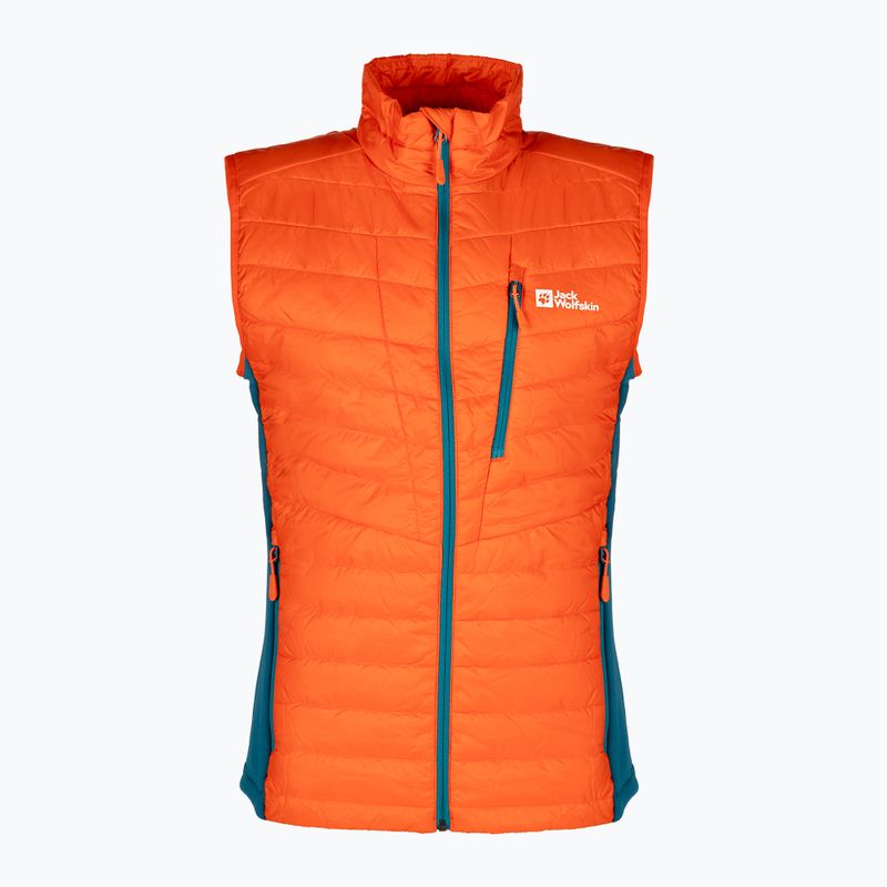 Jack Wolfskin Herren Routeburn Pro Ins Wandern ärmellos orange 1206871_3017_002 6