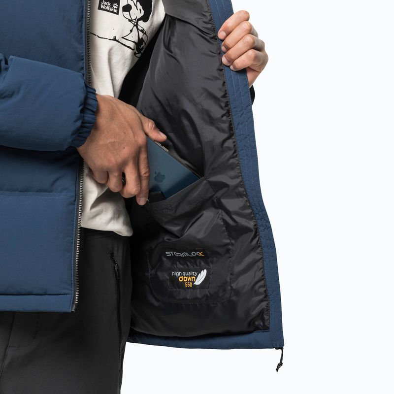 Jack Wolfskin Herren Daunenjacke Alex Down navy blau 1206911_1383_004 5